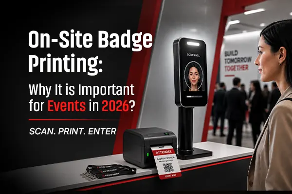 On-Site Badge Printing: Why It is Important for Events in 2026?